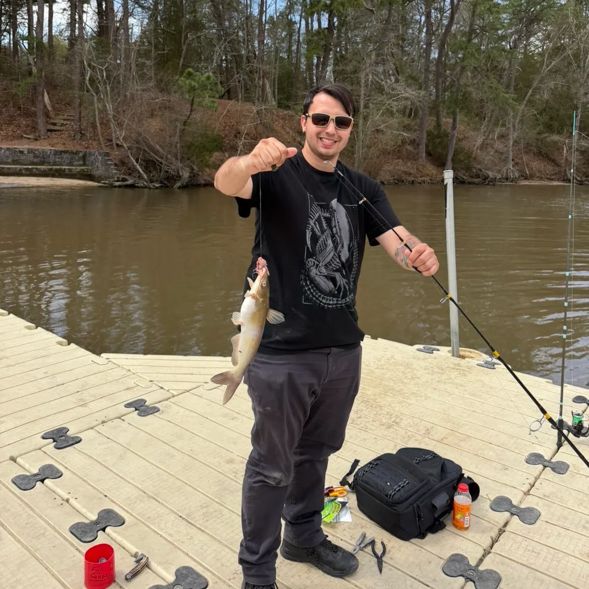 recently logged catches