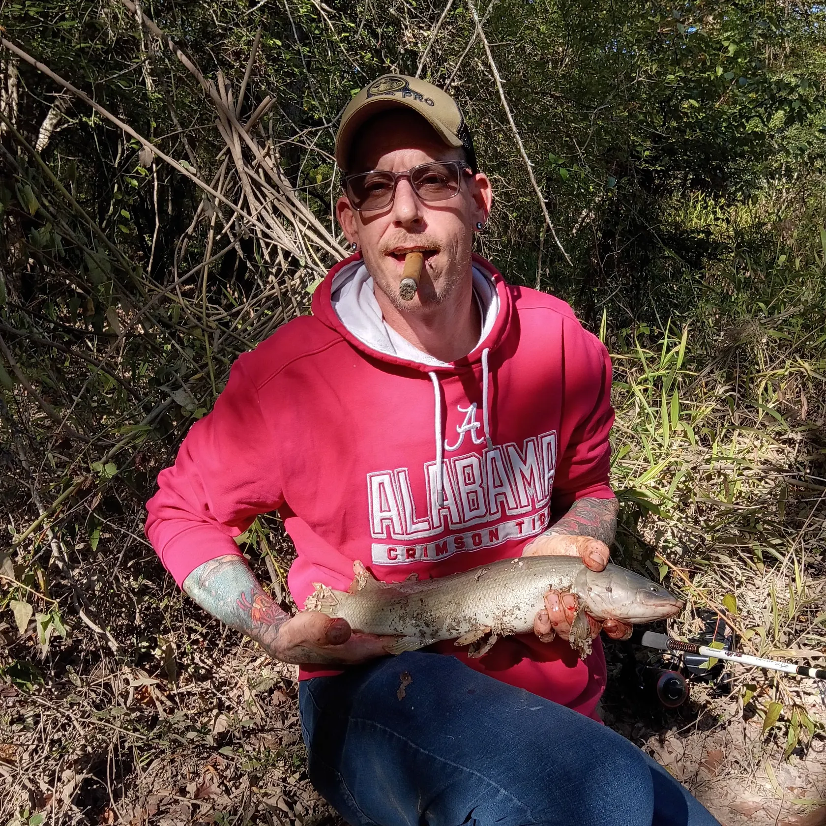 Eyetail bowfin caught on Fishbrain