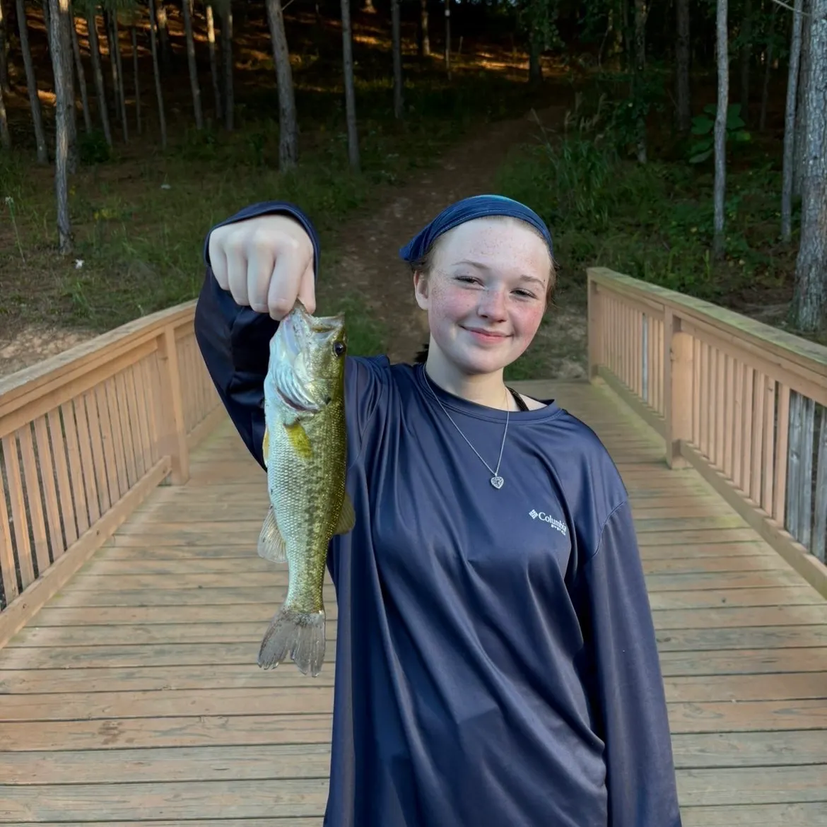 Spotted bass caught on Fishbrain