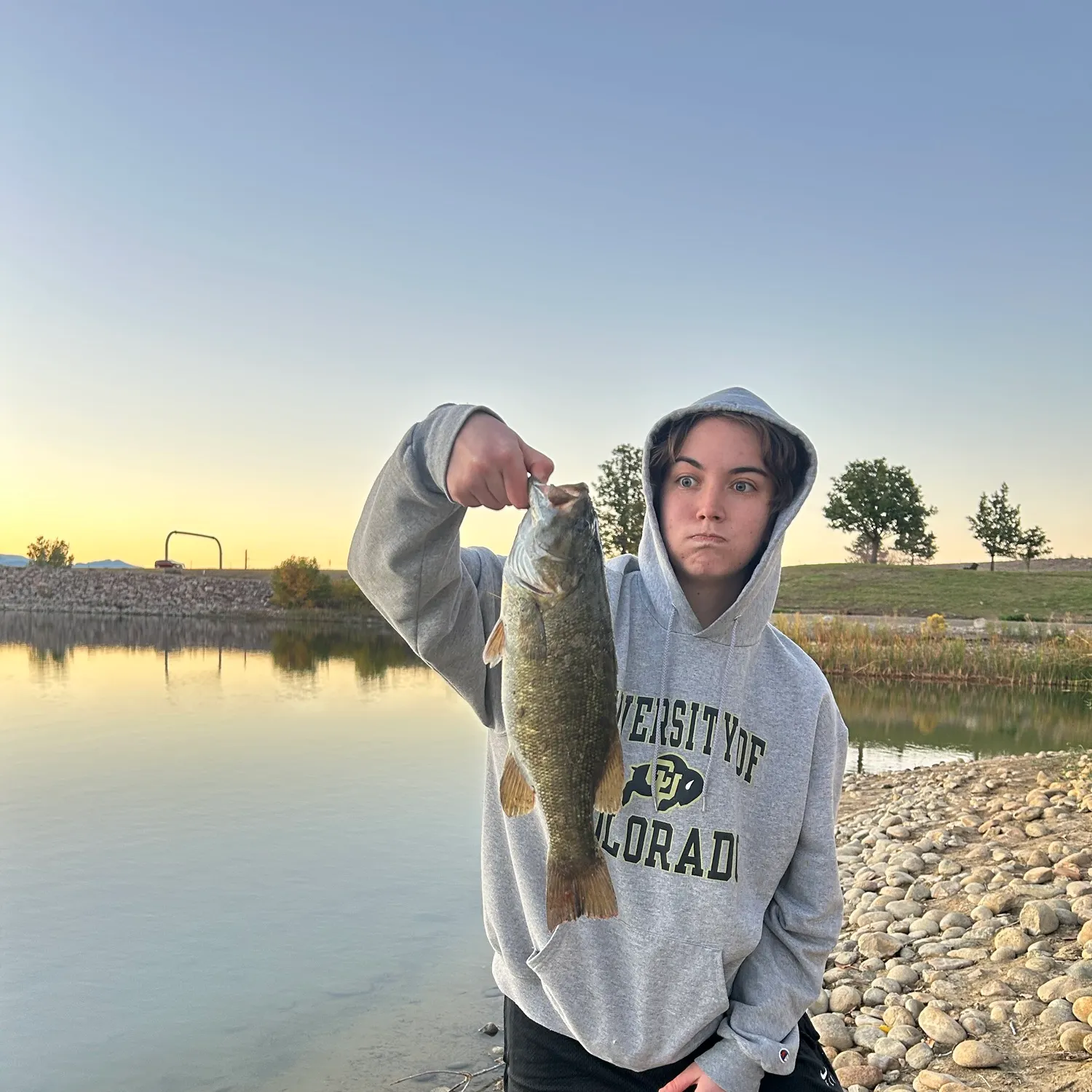 Smallmouth bass caught on Fishbrain