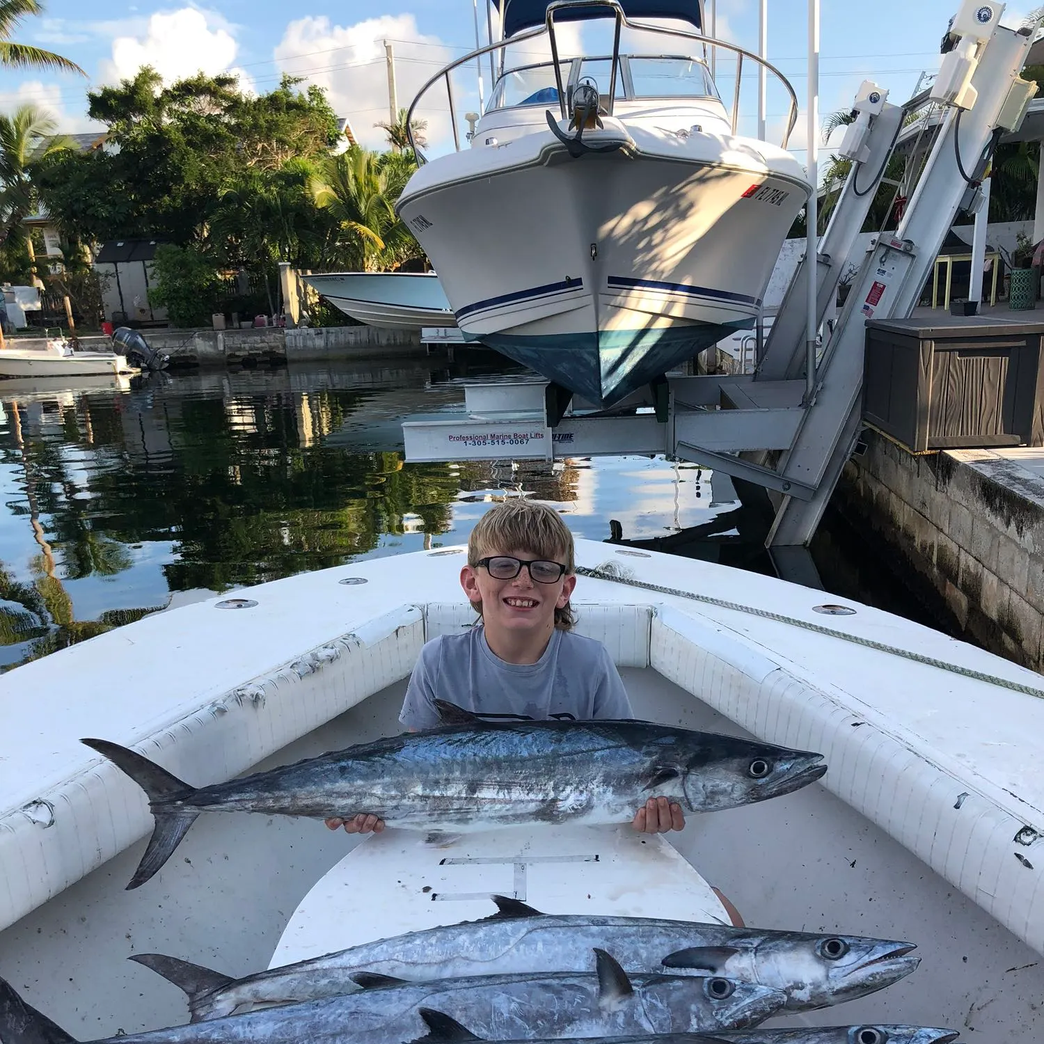 King mackerel caught on Fishbrain