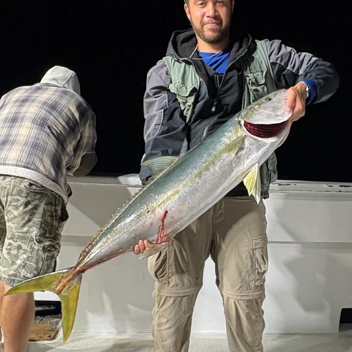 California yellowtail amberjack caught on Fishbrain