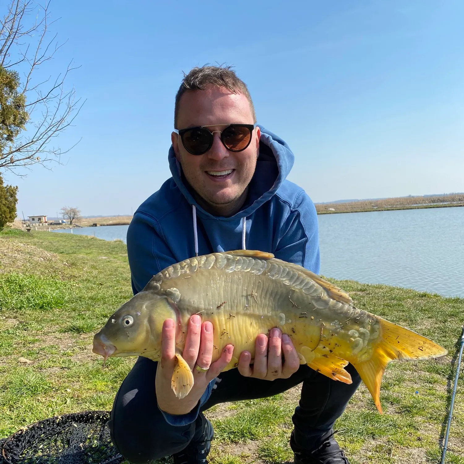 Leather carp caught on Fishbrain