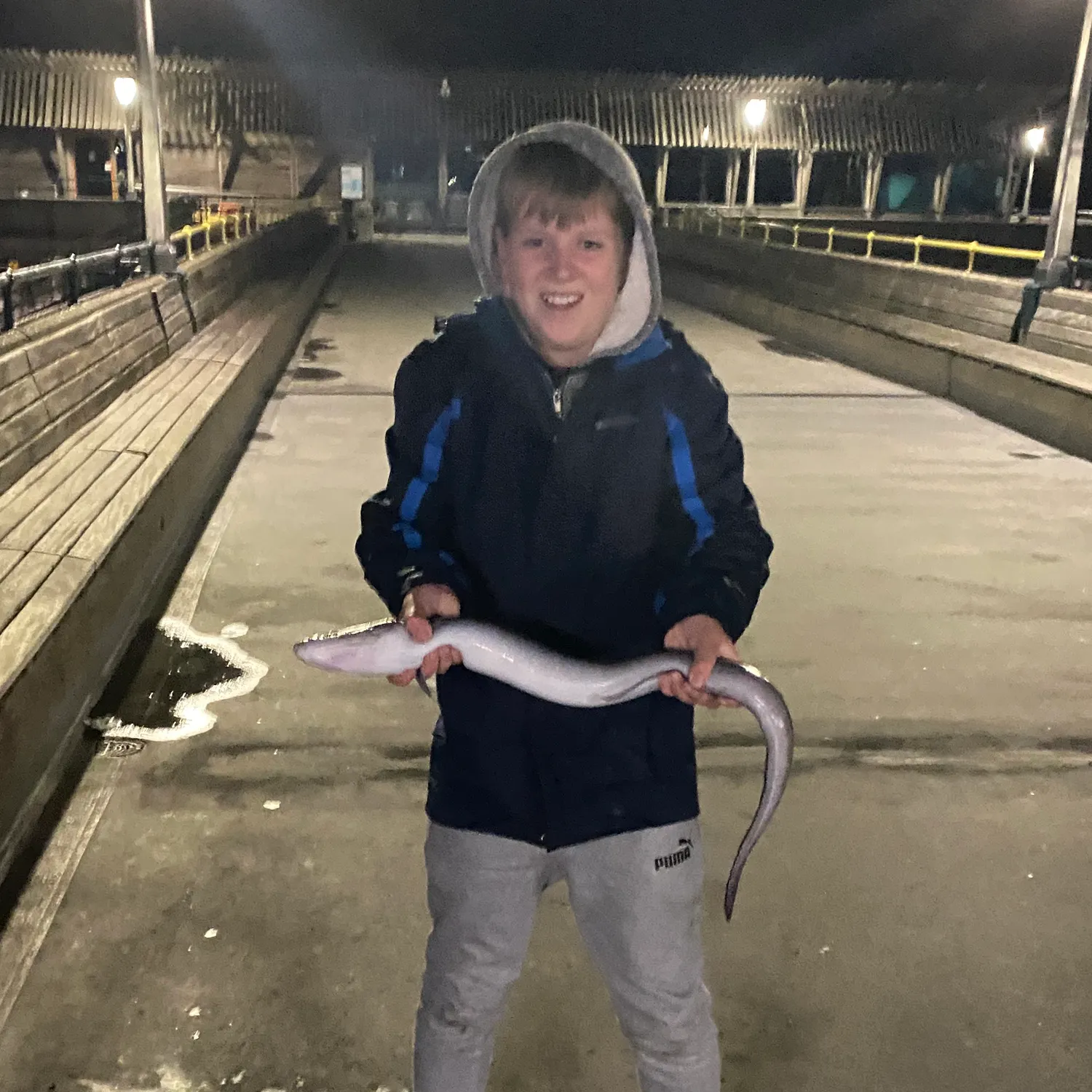 European conger caught on Fishbrain