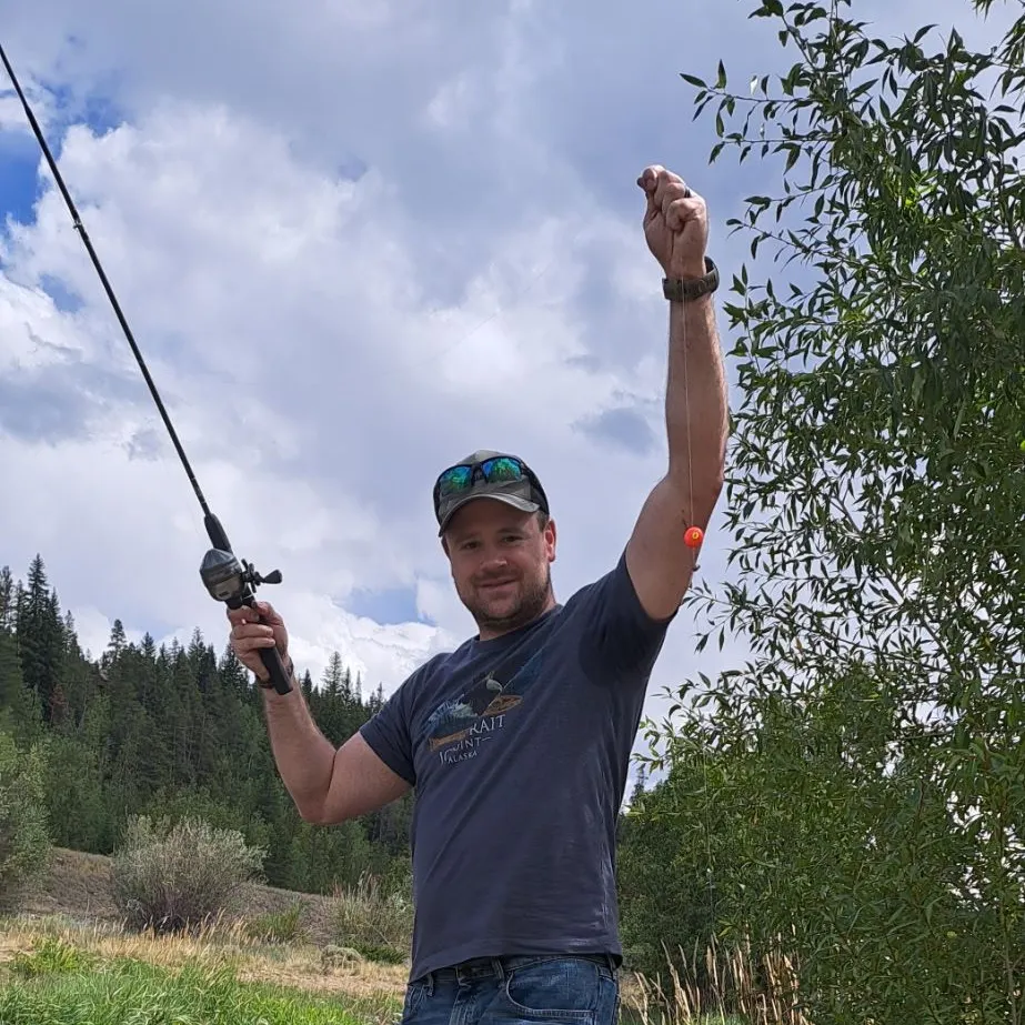 Rainbow trout caught on Fishbrain