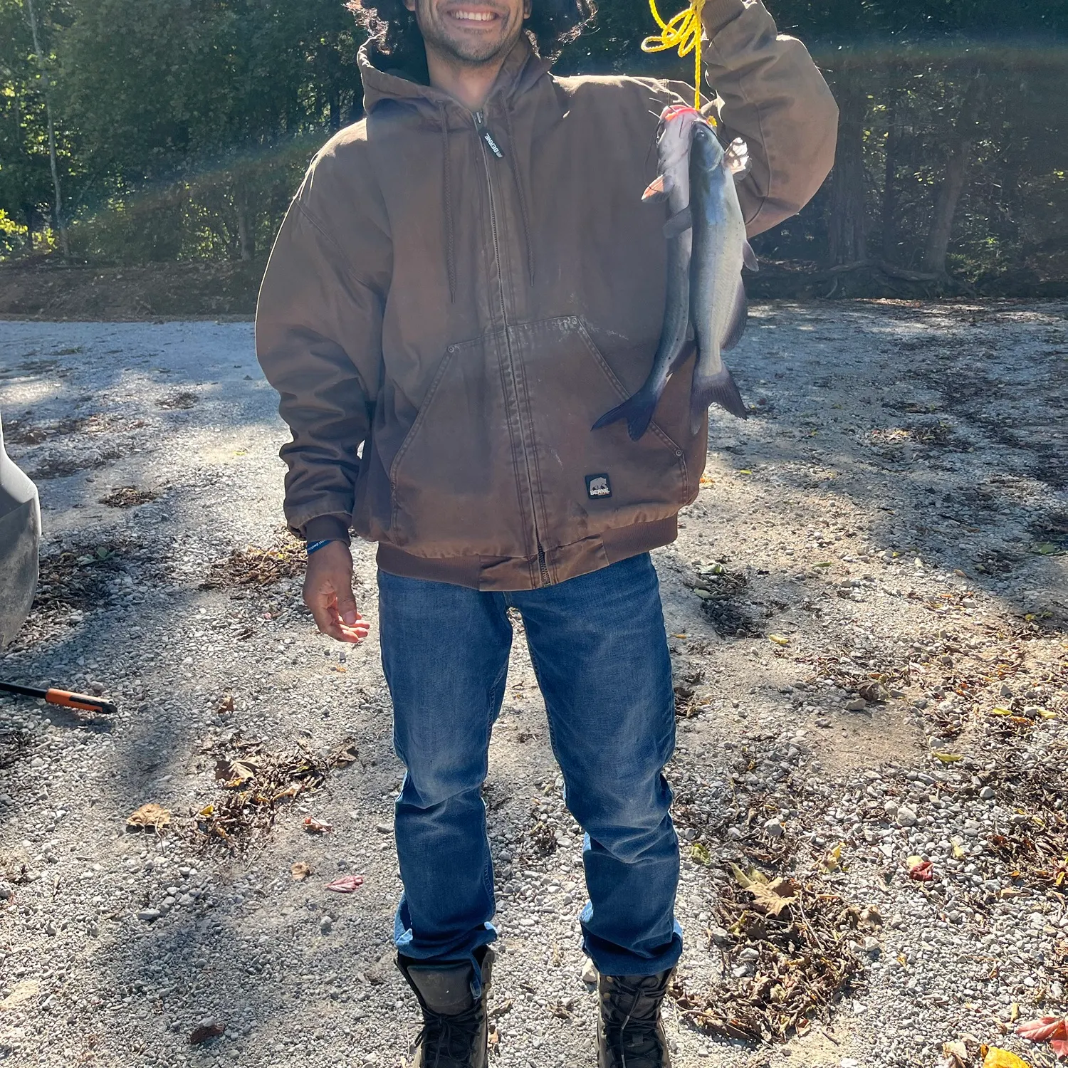 Channel catfish caught on Fishbrain