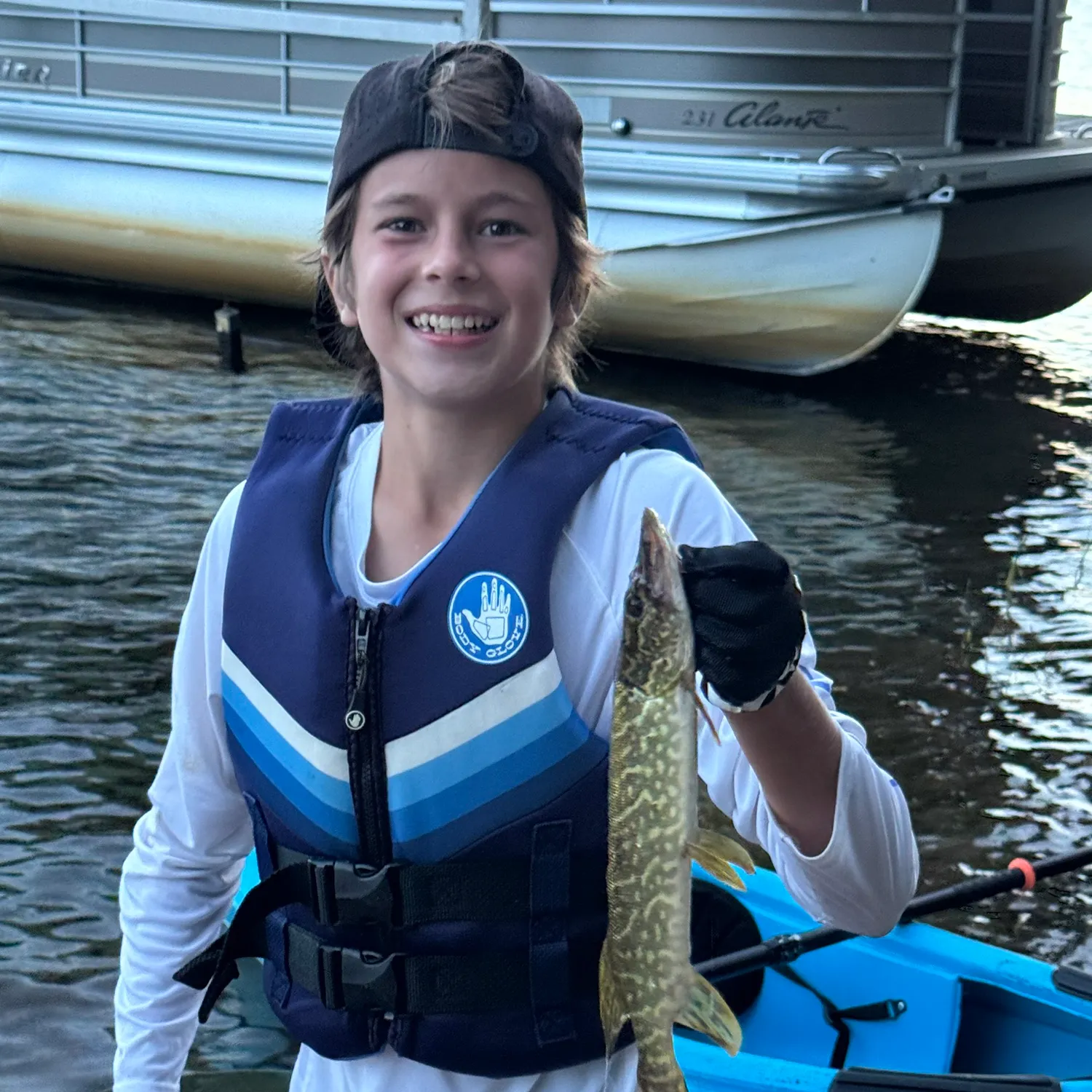 Northern pike caught on Fishbrain