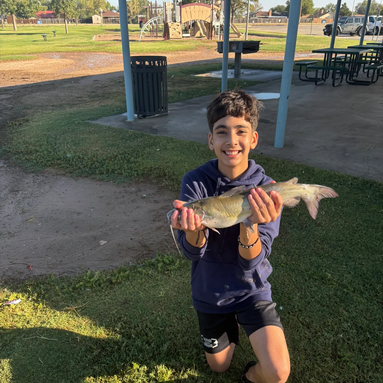 Channel catfish caught on Fishbrain