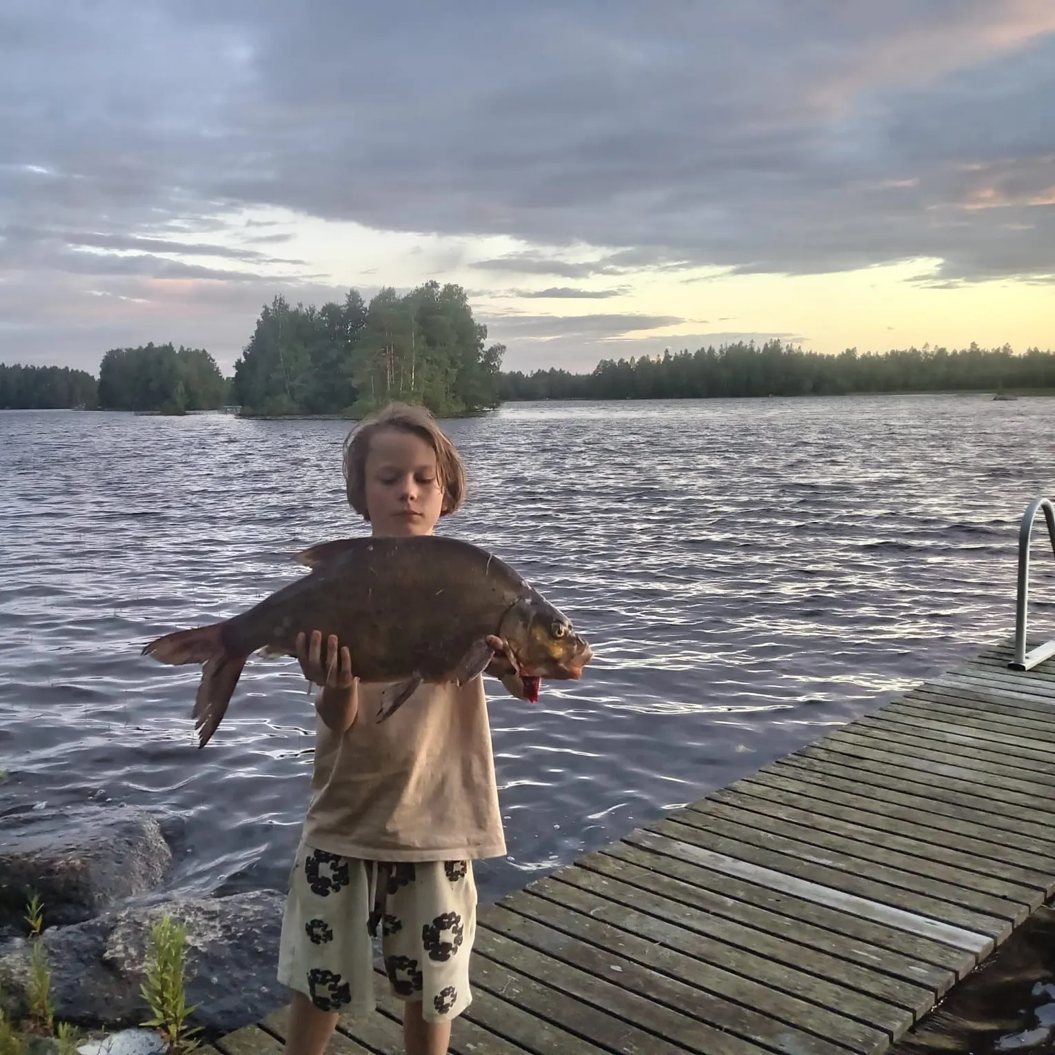 Common bream caught on Fishbrain