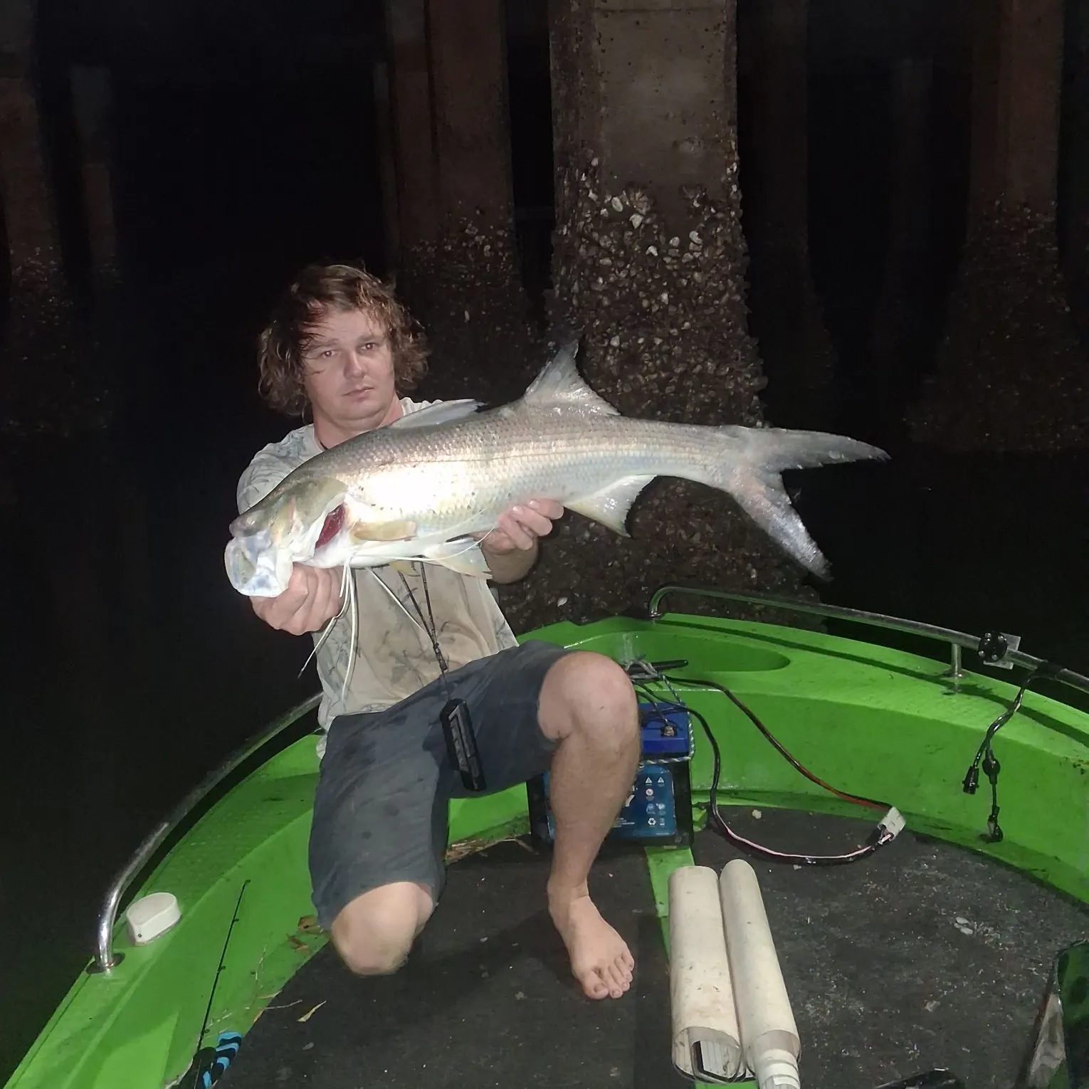 King threadfin caught on Fishbrain