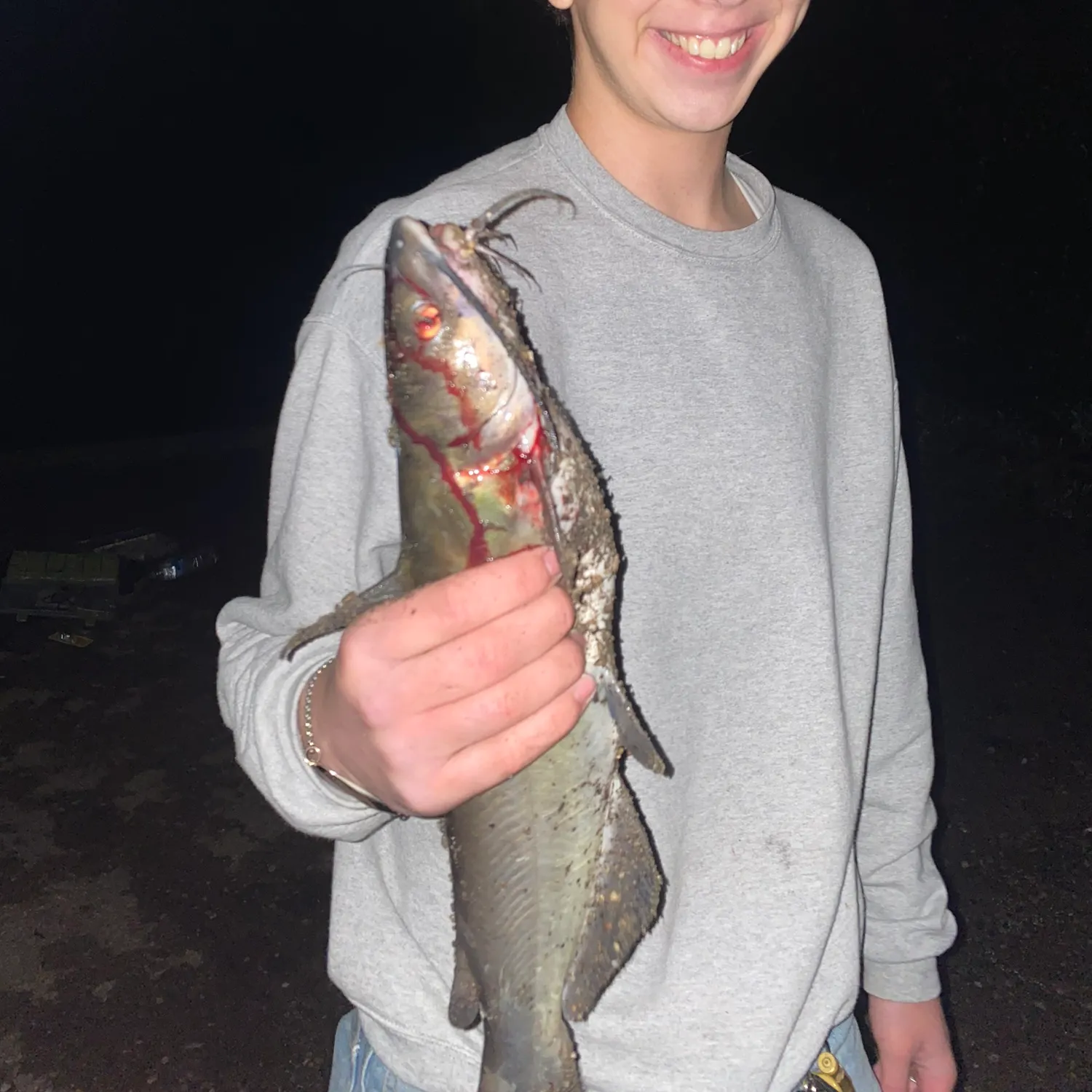 Channel catfish caught on Fishbrain