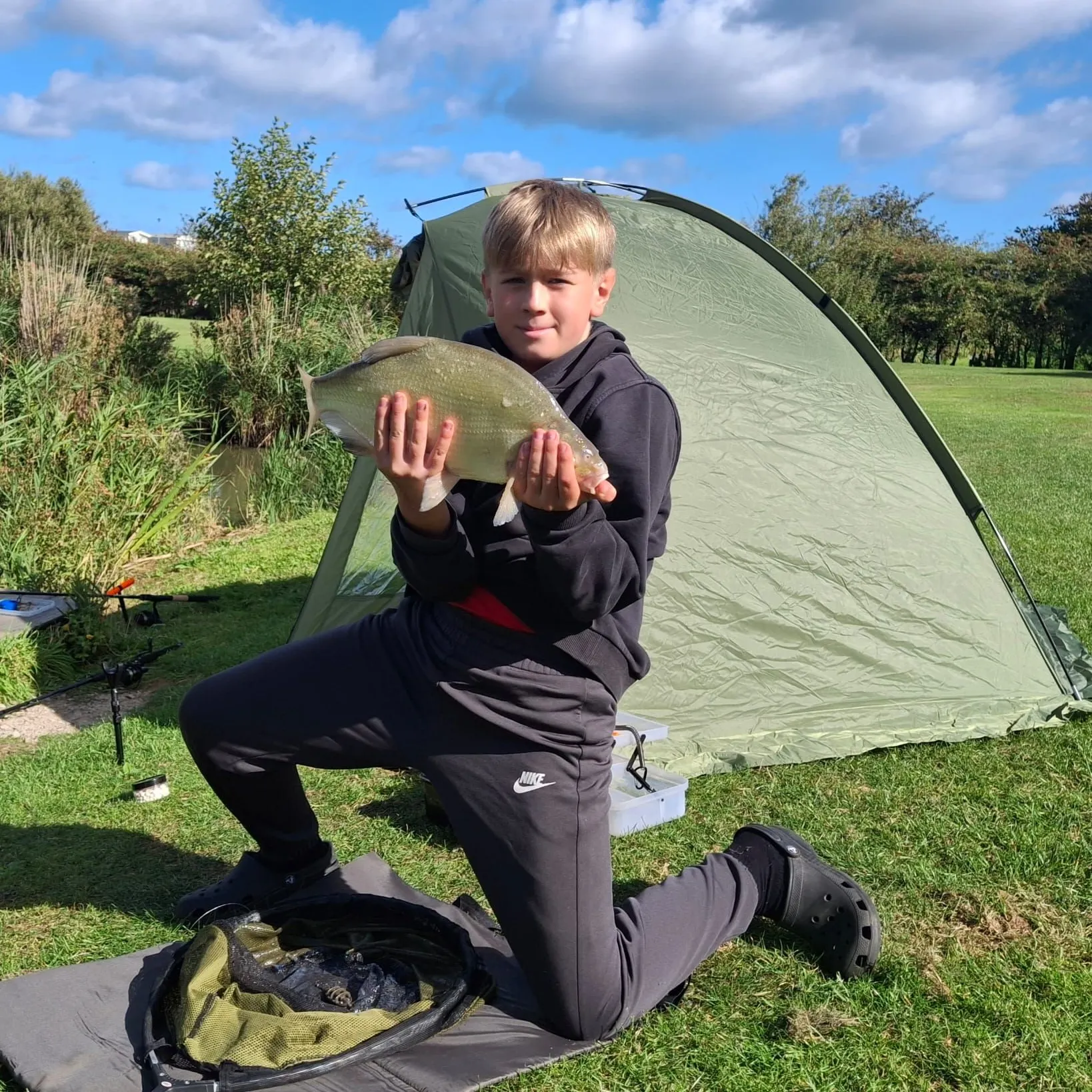 Common bream caught on Fishbrain