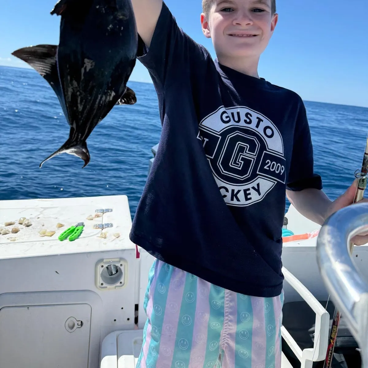 The most recent Black triggerfish catches on Fishbrain