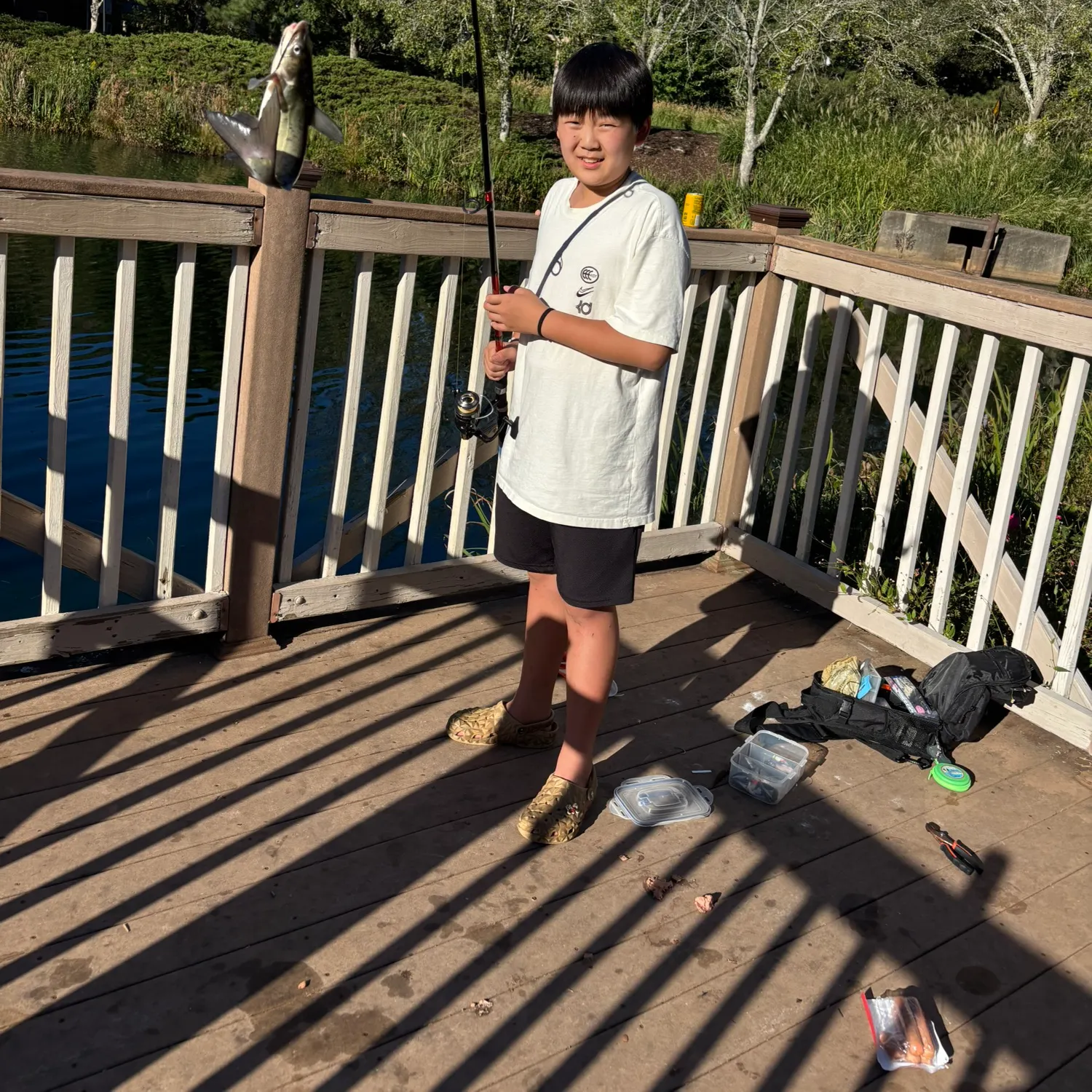 Channel catfish caught on Fishbrain