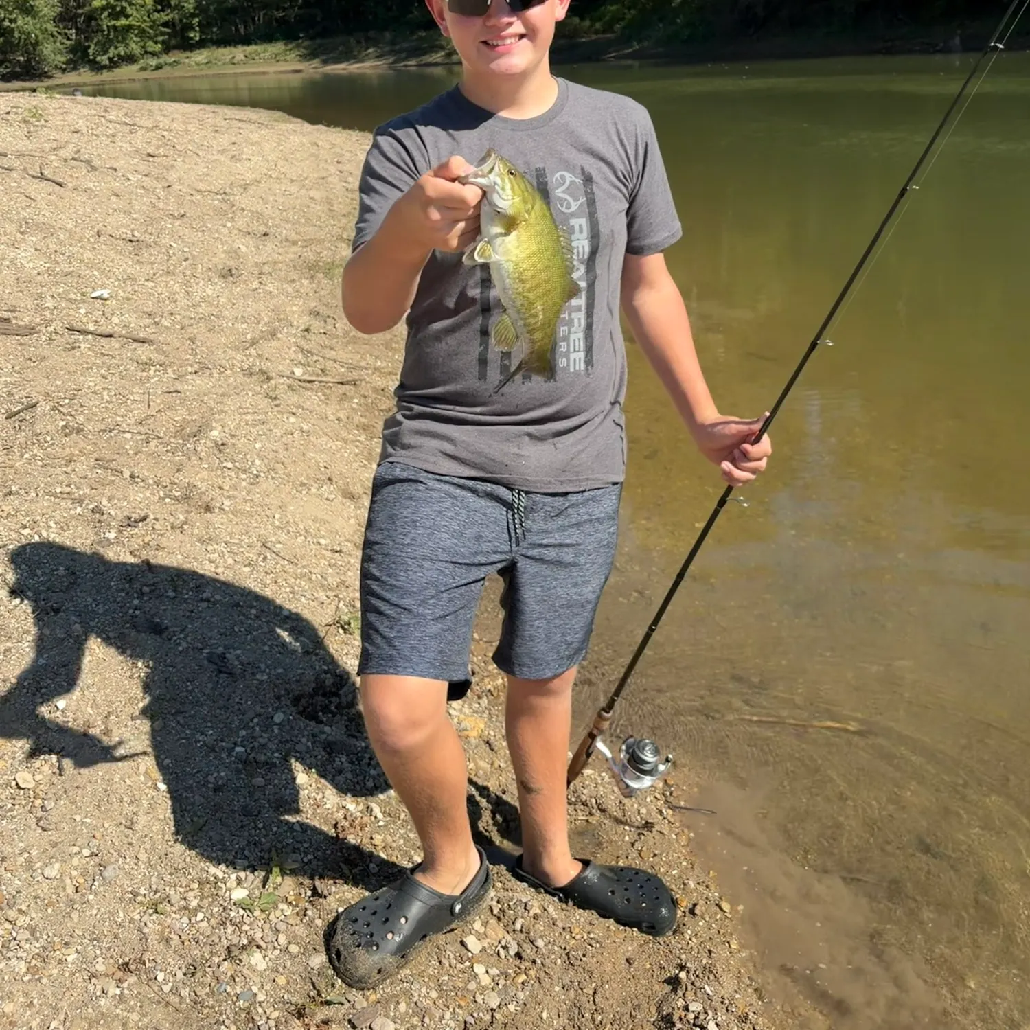 Smallmouth bass caught on Fishbrain