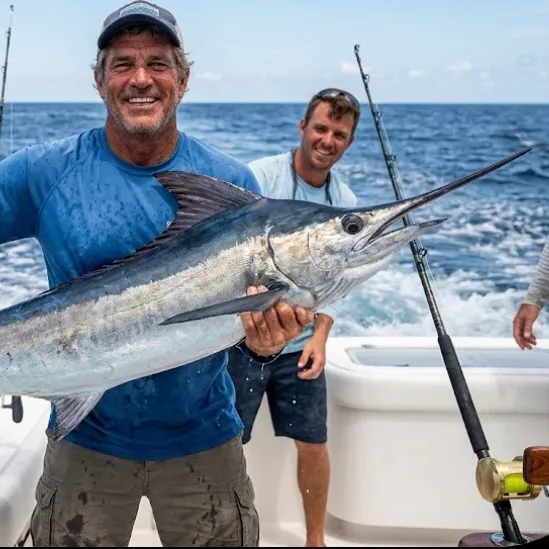 Indo-Pacific blue marlin caught on Fishbrain