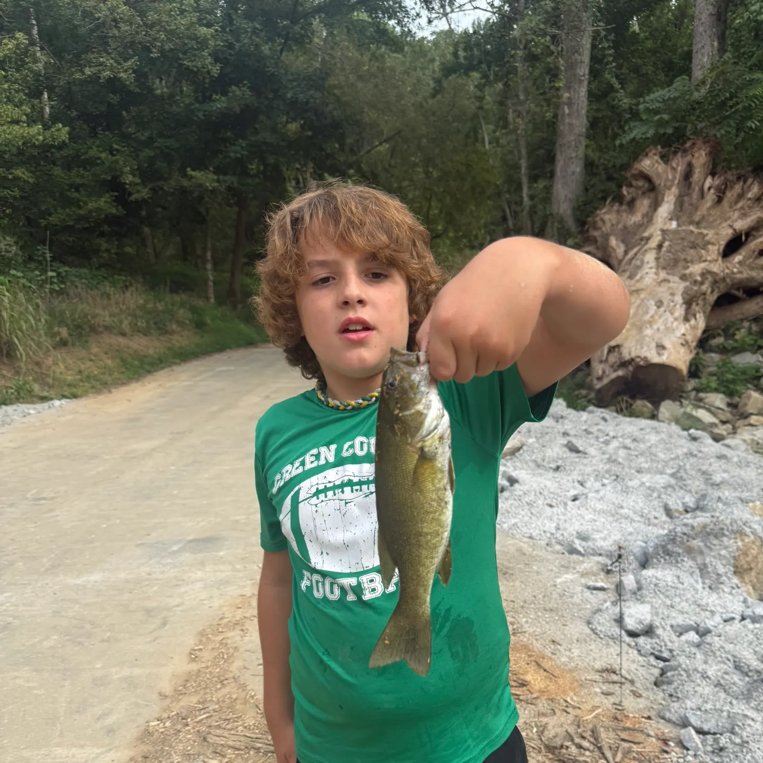 Smallmouth bass caught on Fishbrain