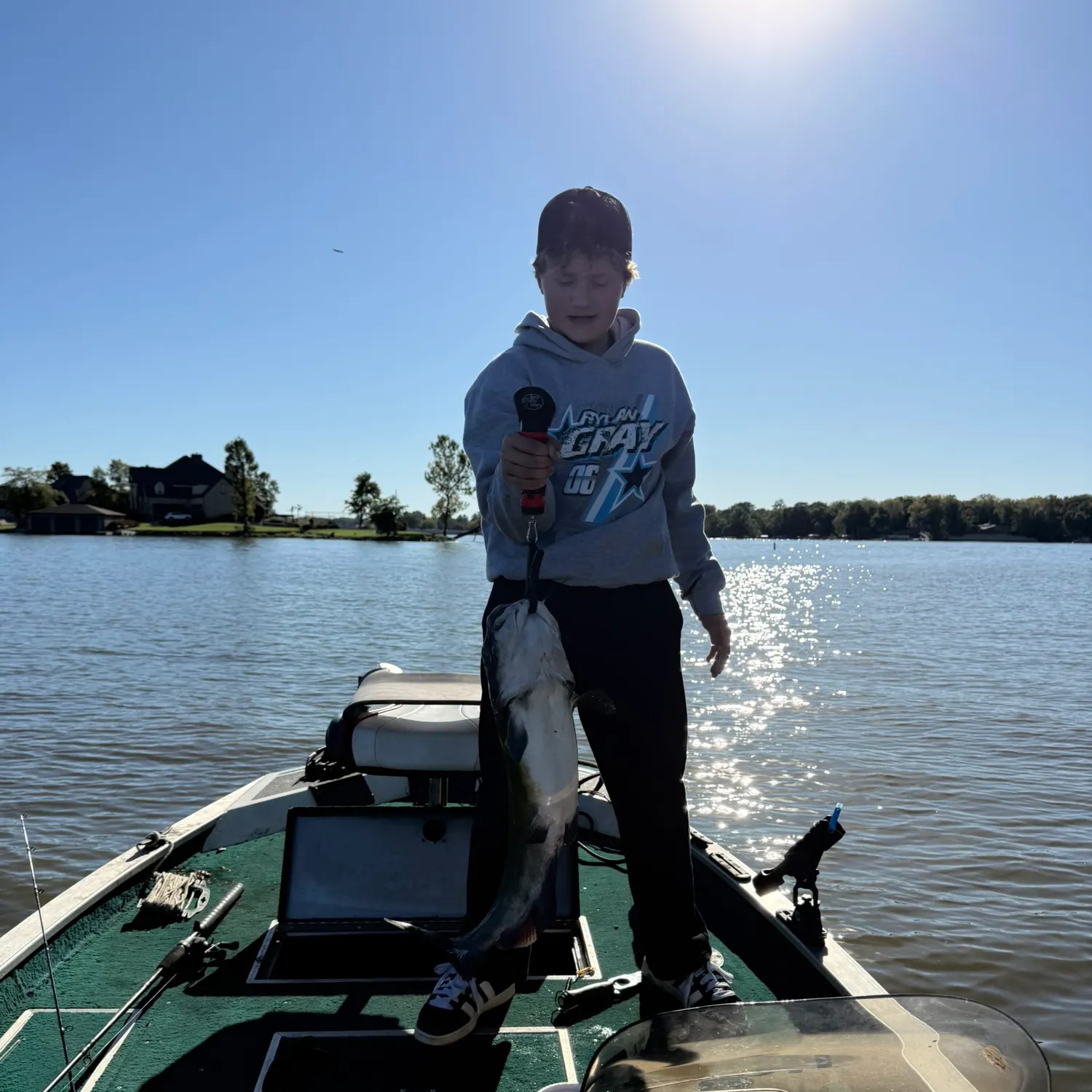 Channel catfish caught on Fishbrain