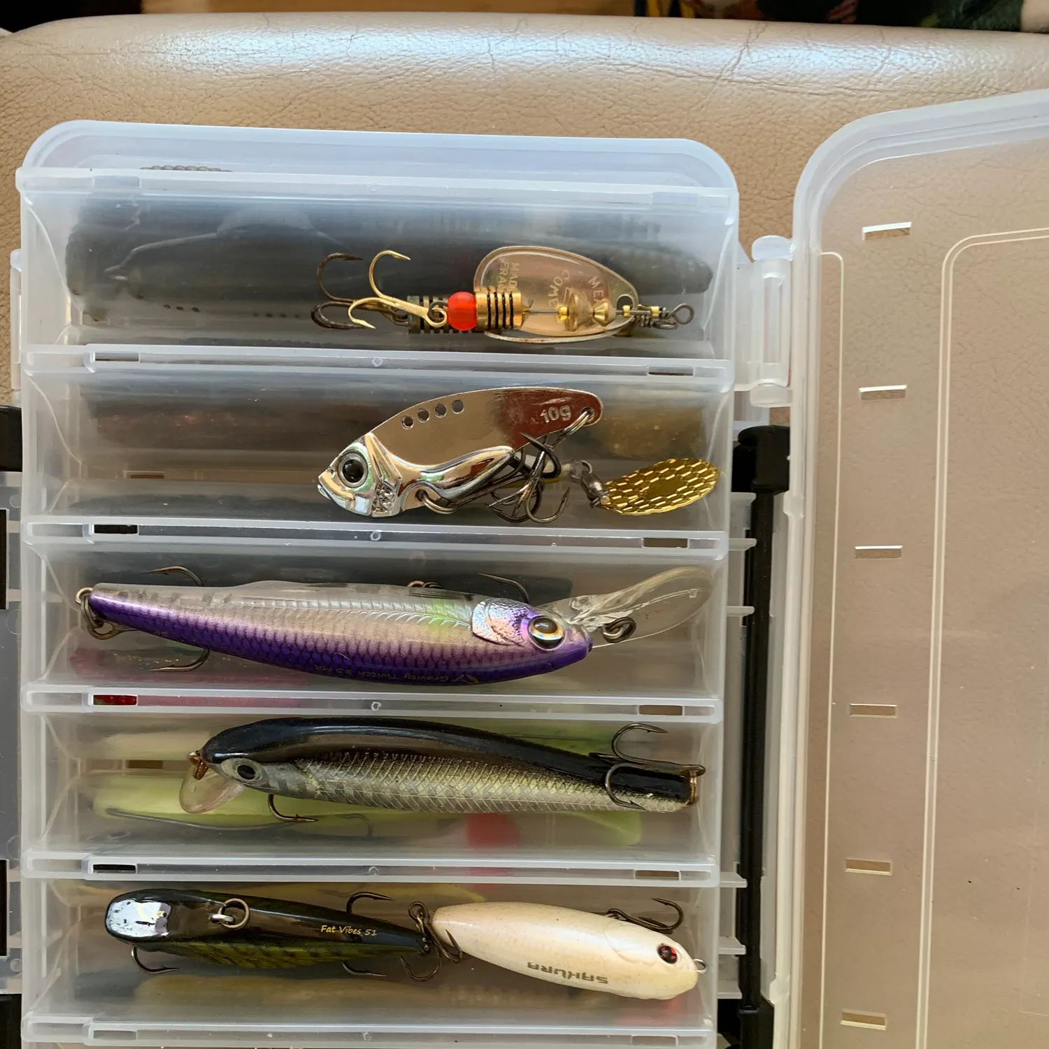 recently logged catches