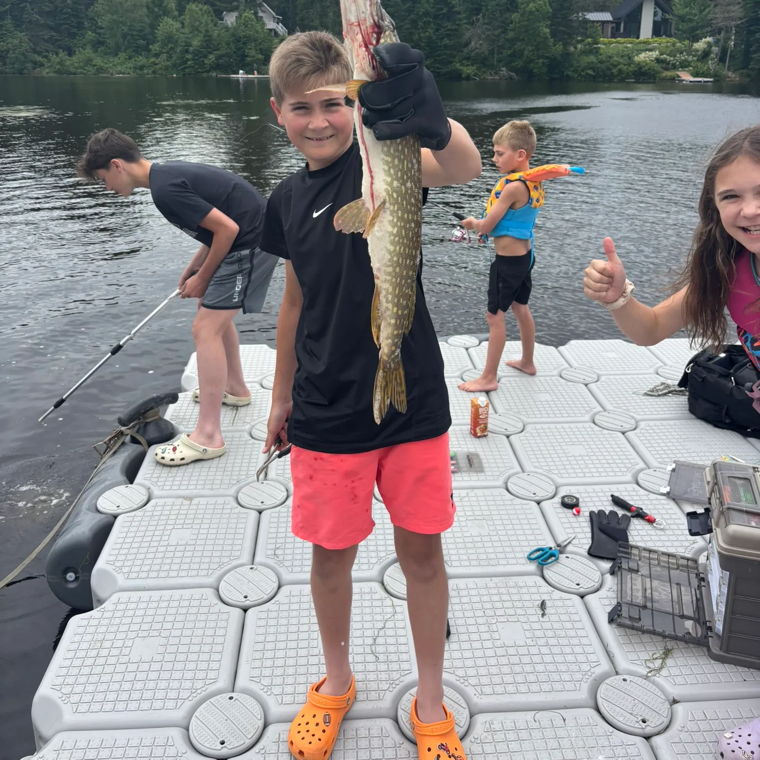 recently logged catches