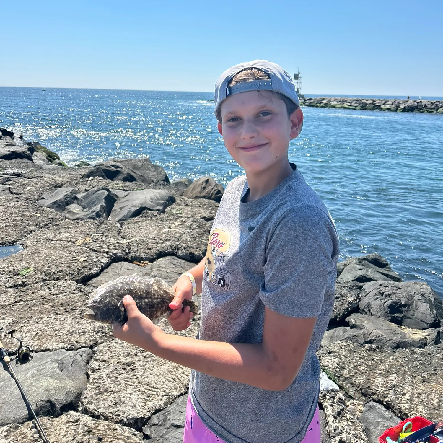 Summer flounder caught on Fishbrain