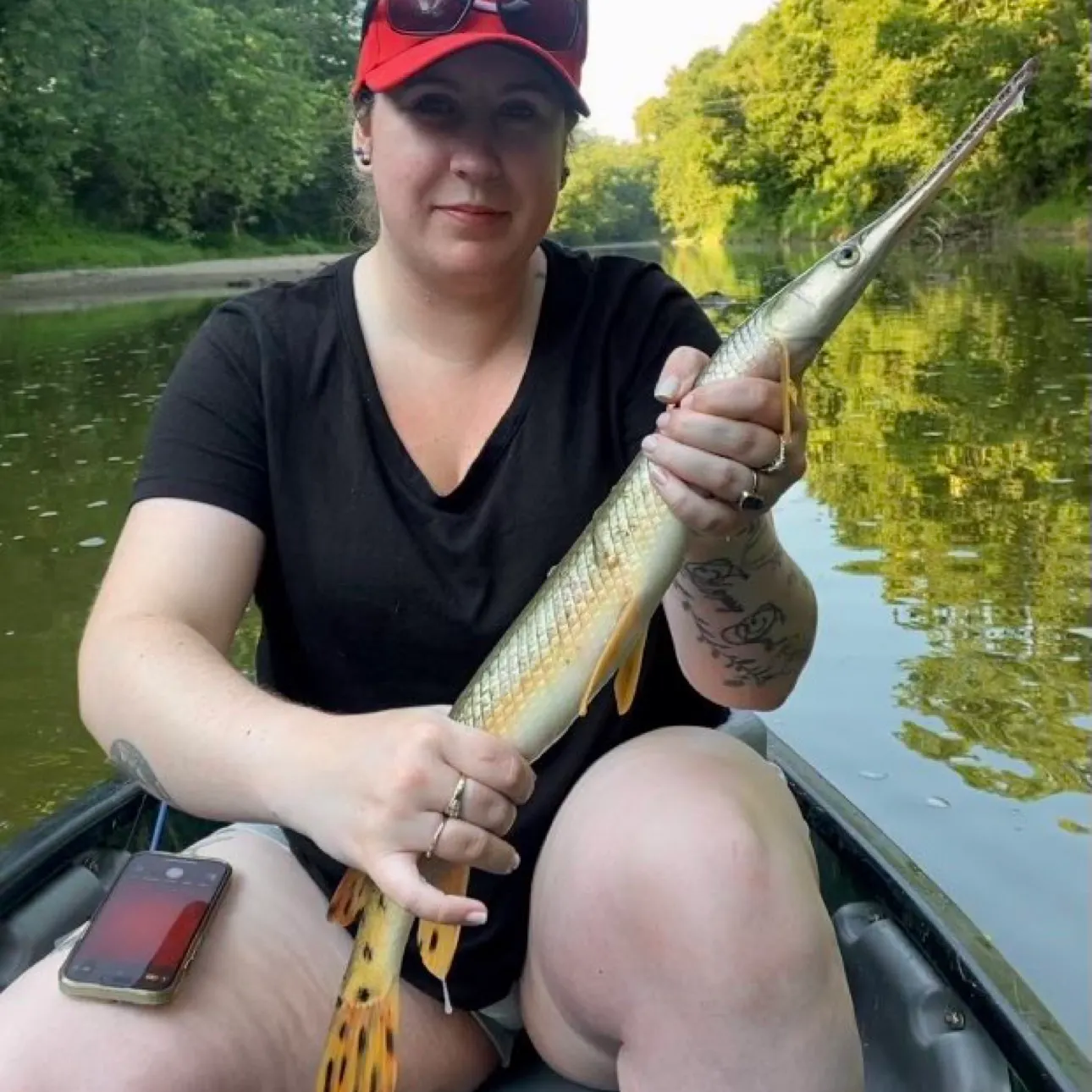 recently logged catches