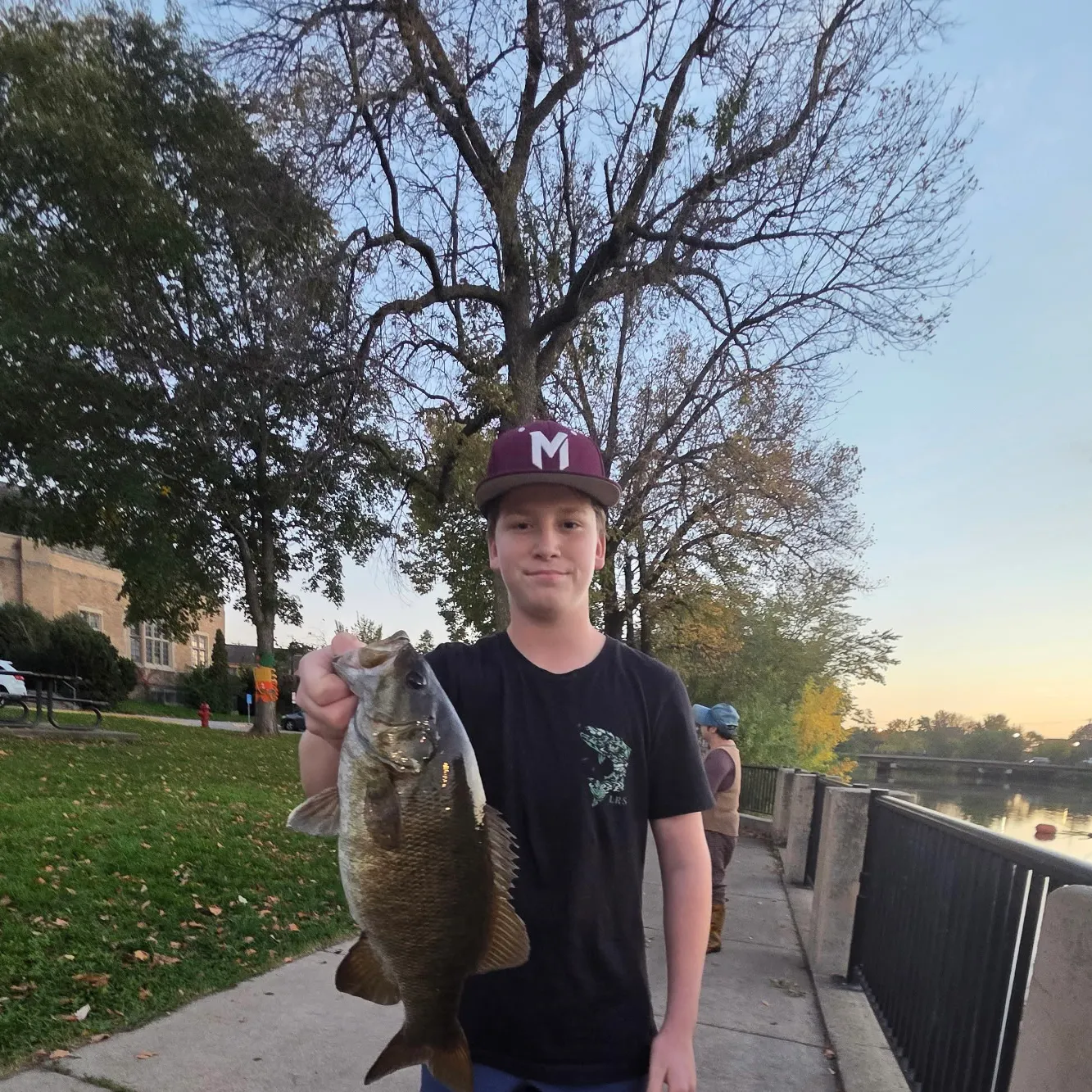 Smallmouth bass caught on Fishbrain