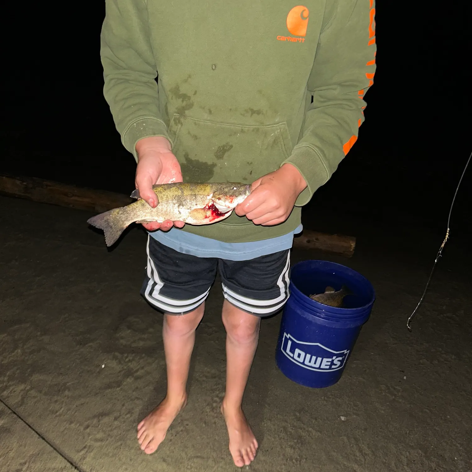 recently logged catches