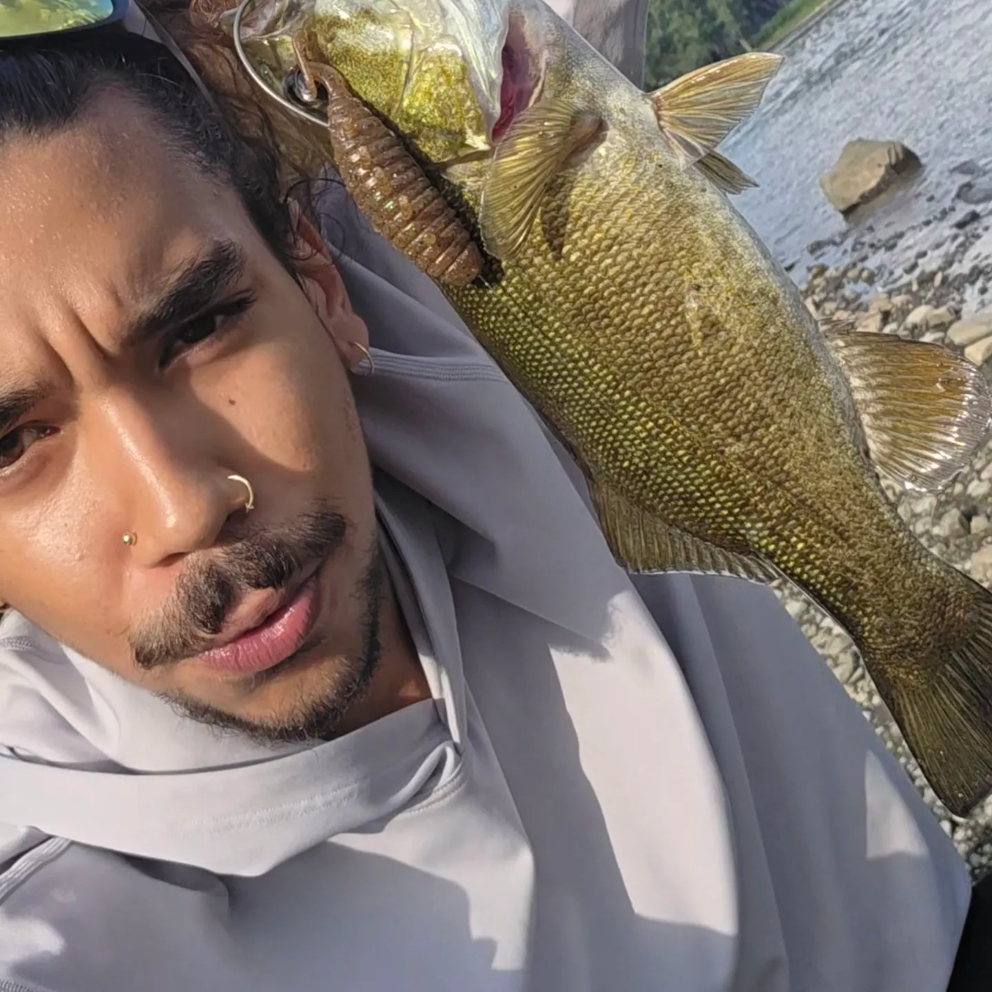 Smallmouth bass caught on Fishbrain