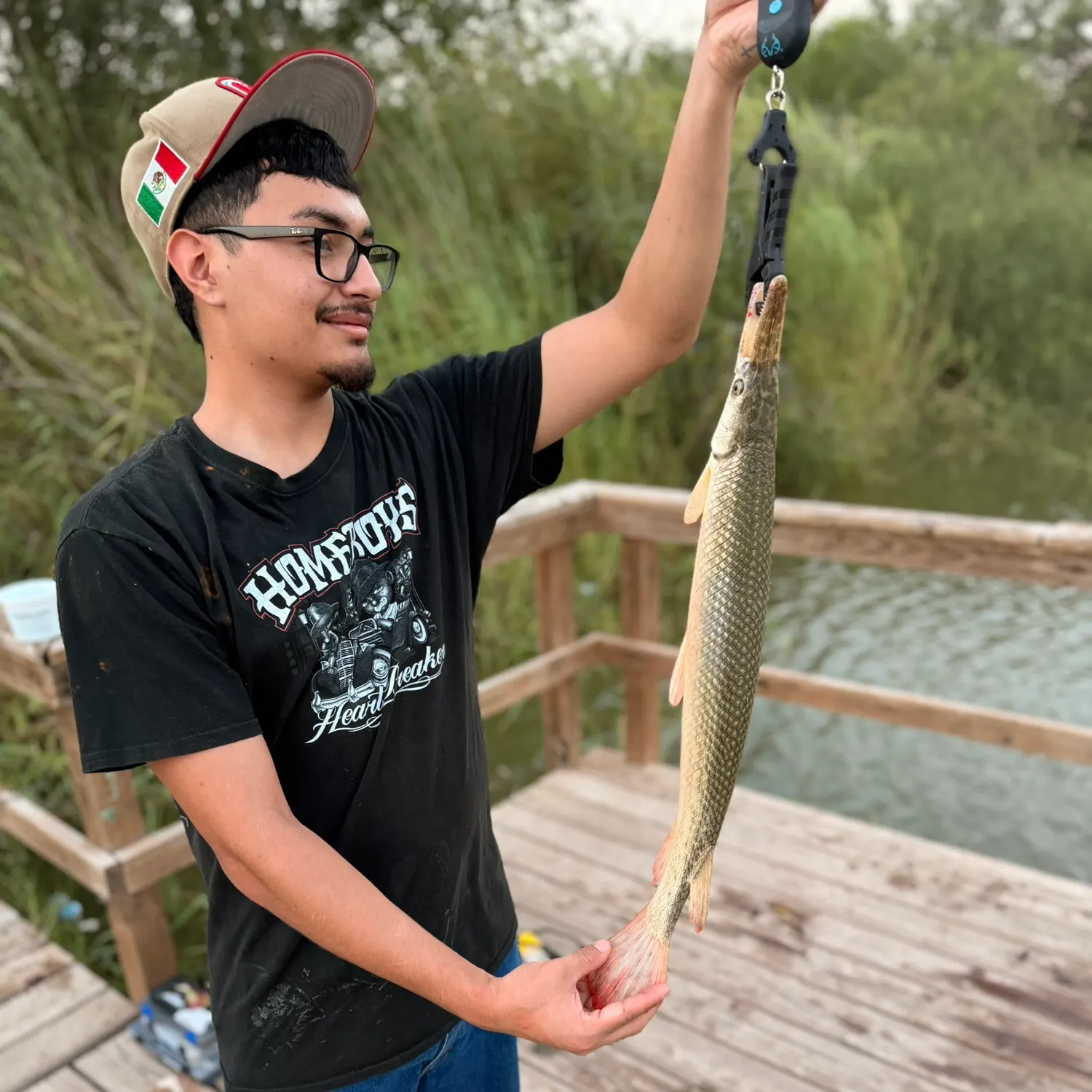 recently logged catches