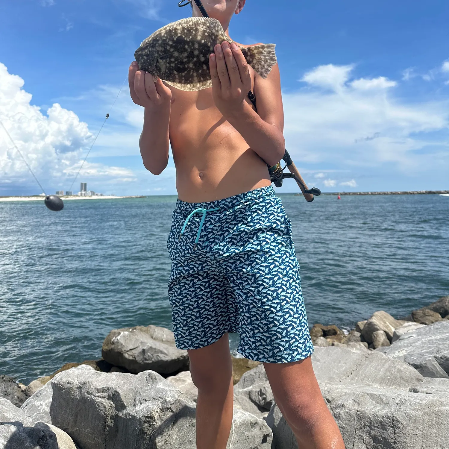 Southern flounder caught on Fishbrain
