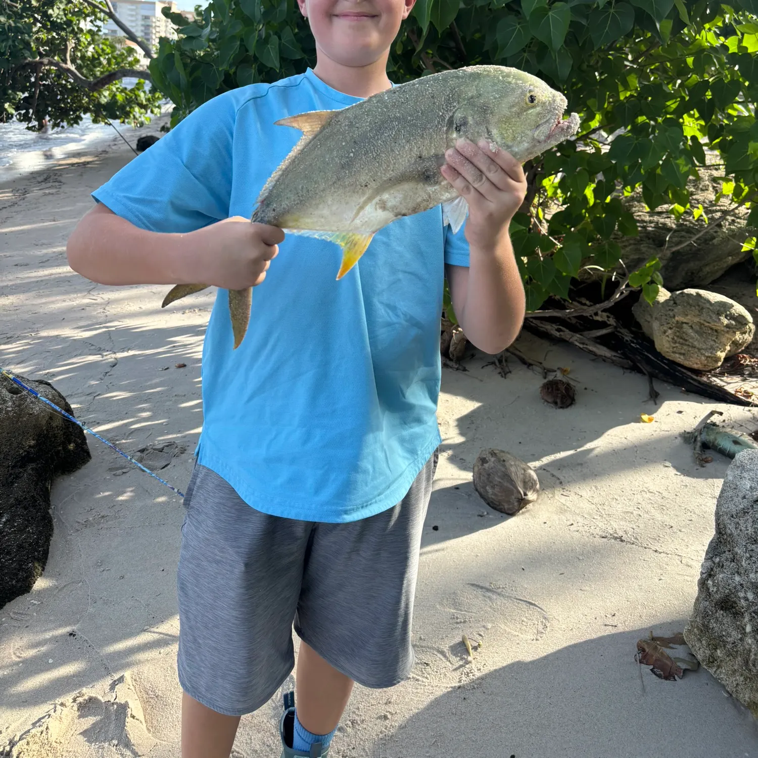 Crevalle jack caught on Fishbrain