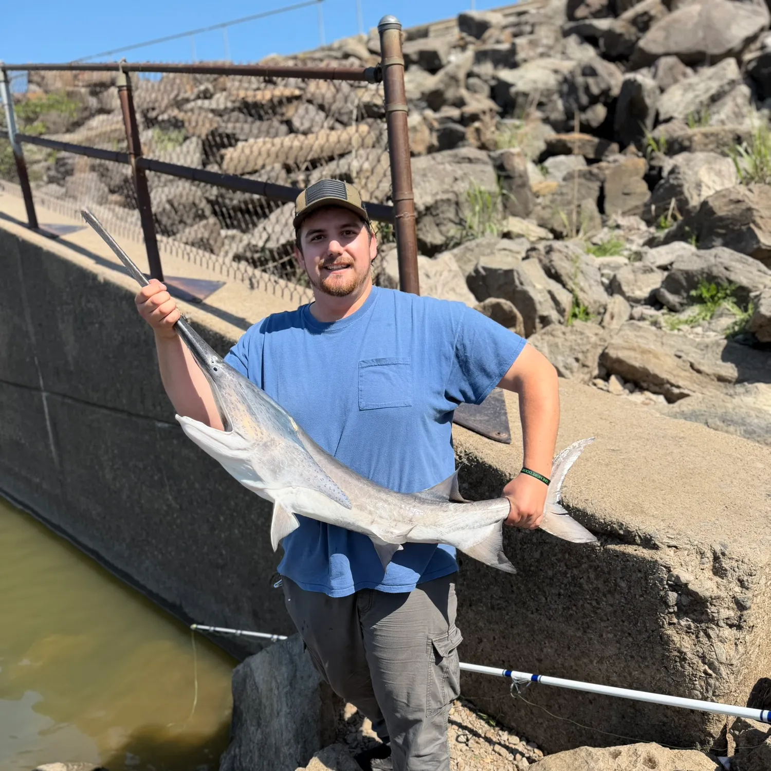 The most recent Paddlefish catches on Fishbrain