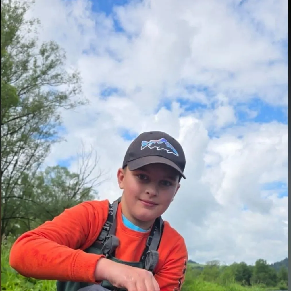European grayling caught on Fishbrain