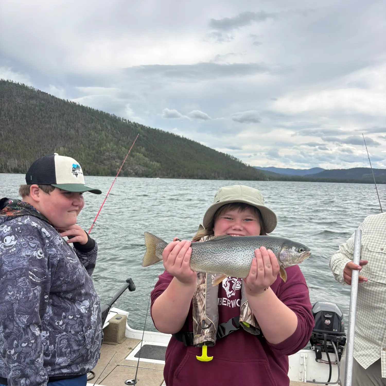 Cutbow caught on Fishbrain