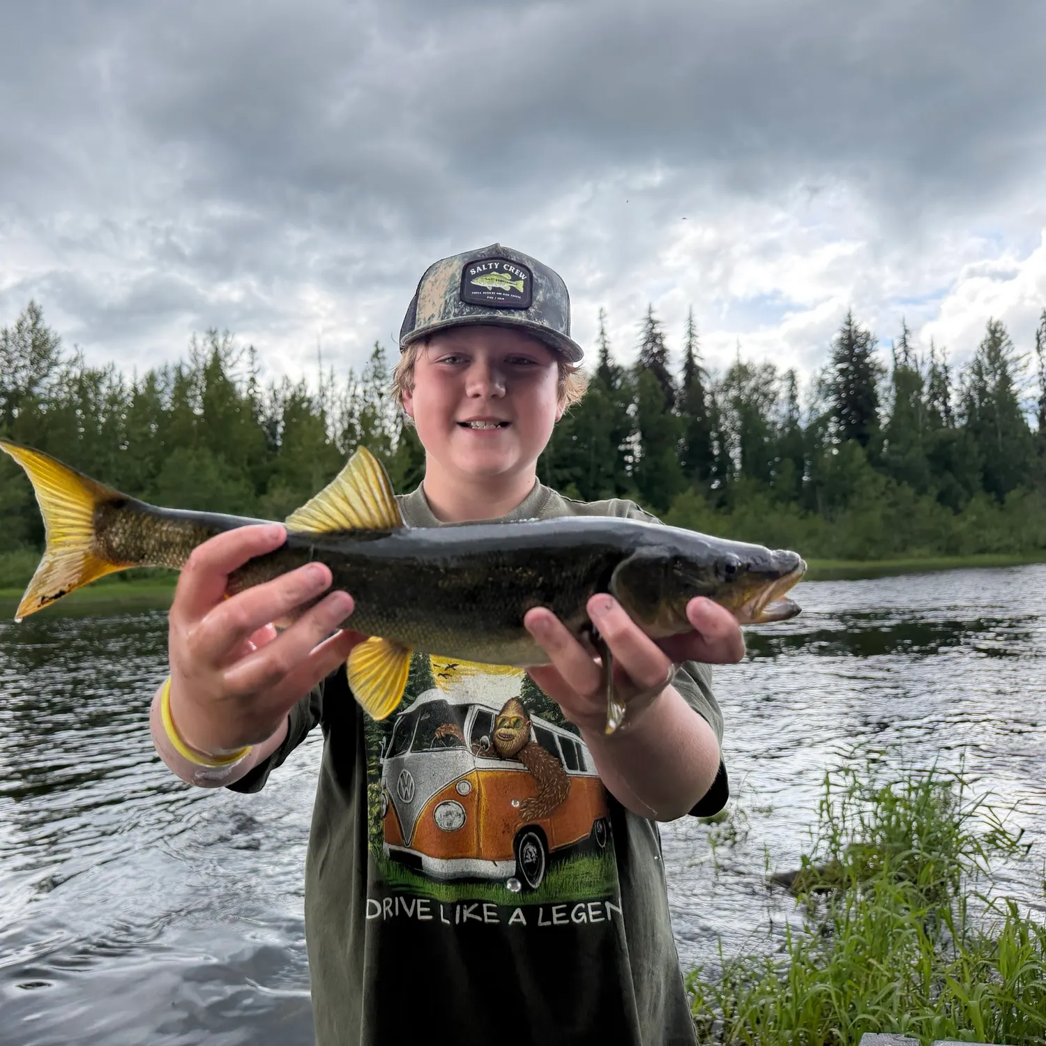 Northern pikeminnow caught on Fishbrain