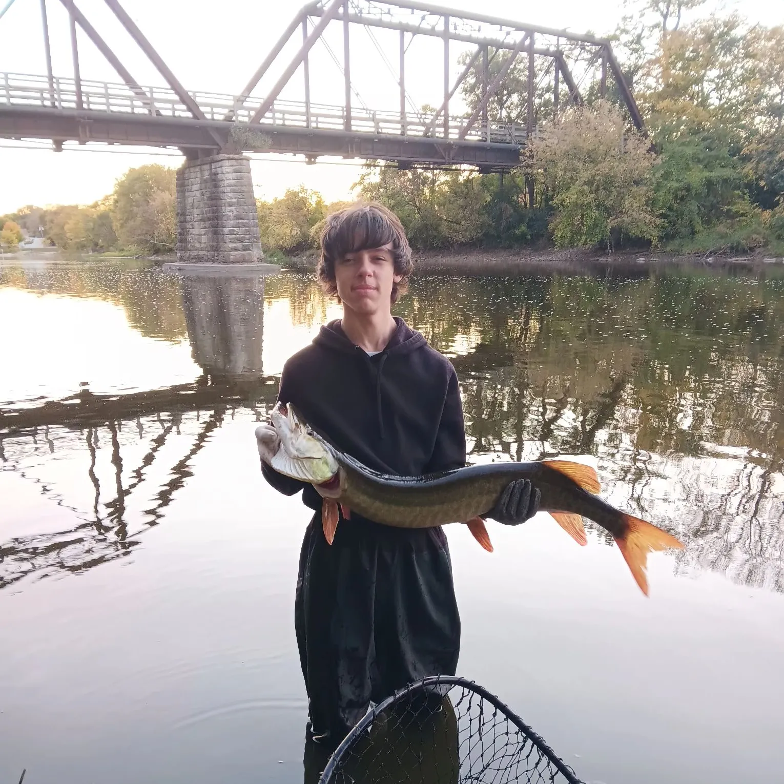 Muskie caught on Fishbrain