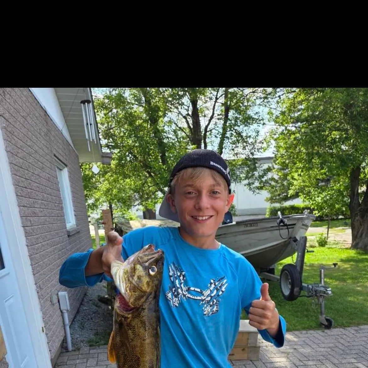Walleye caught on Fishbrain