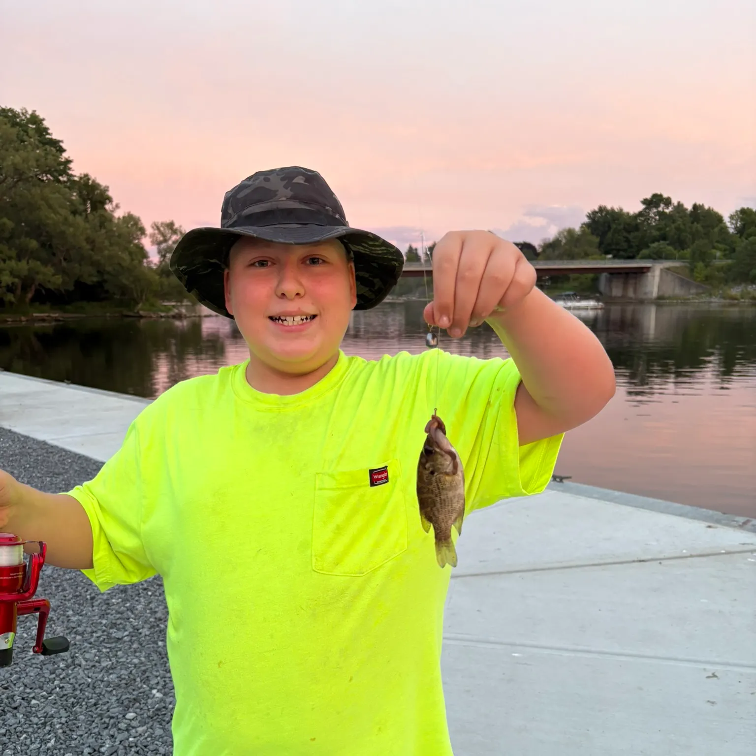 recently logged catches