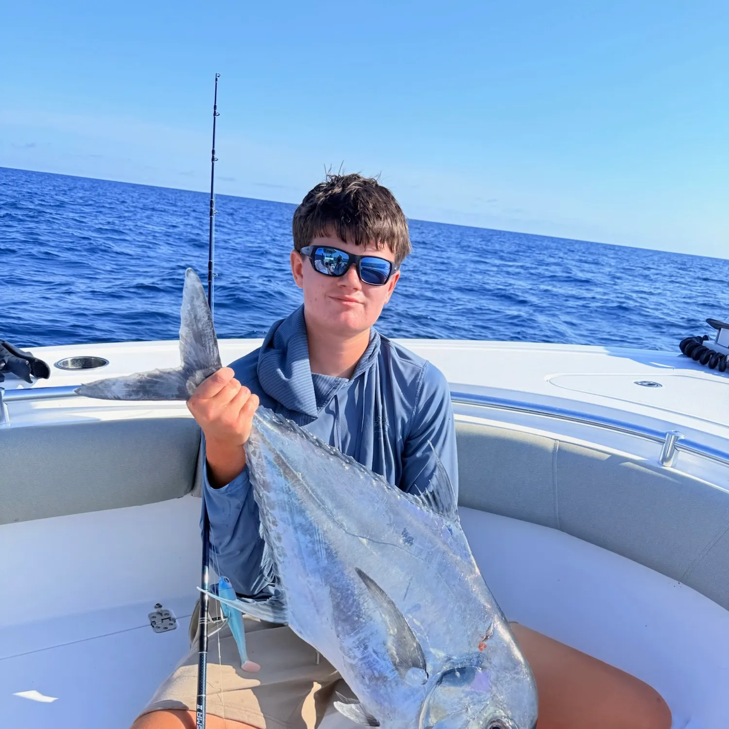 The most recent African pompano catches on Fishbrain