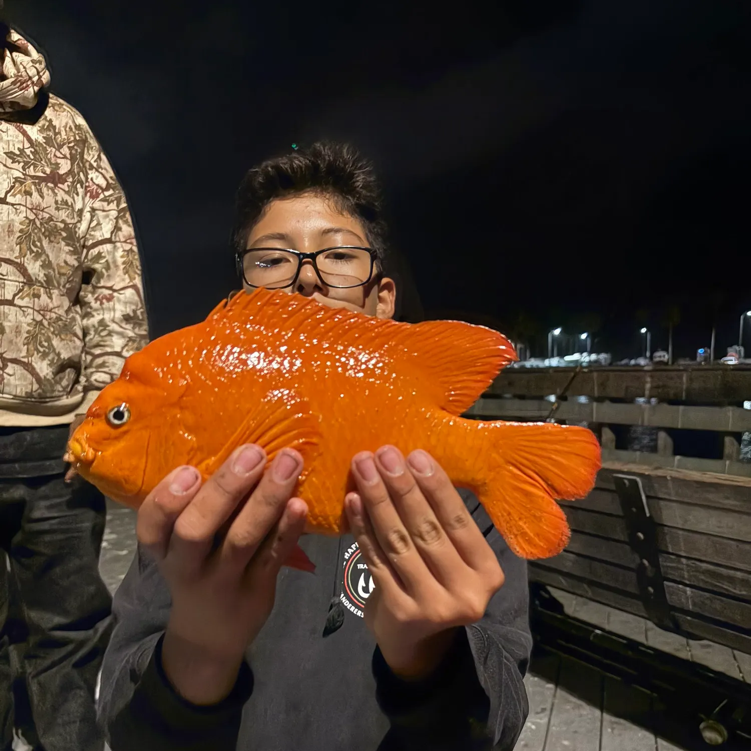 The most recent Garibaldi damselfish catches on Fishbrain