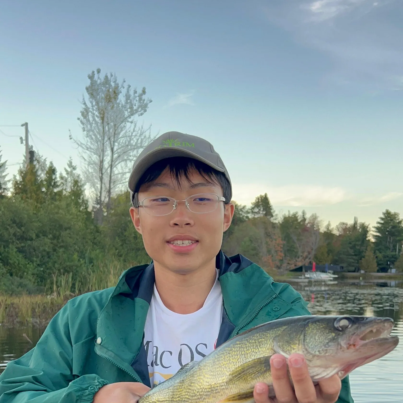 Walleye caught on Fishbrain