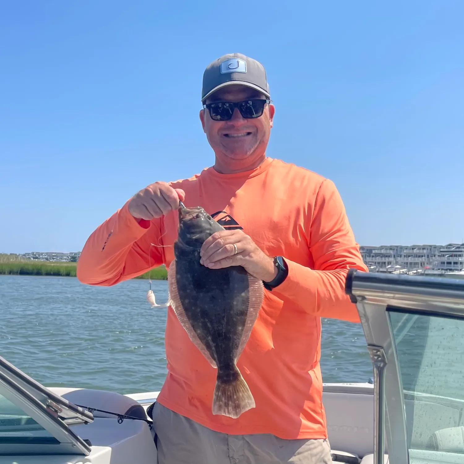 Summer flounder caught on Fishbrain
