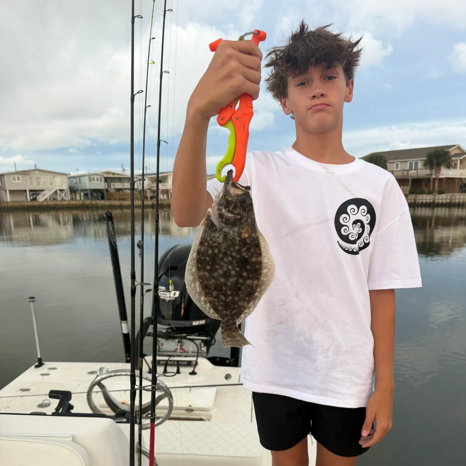 Summer flounder caught on Fishbrain