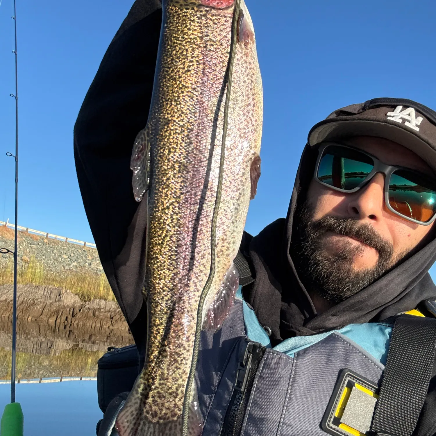 Rainbow trout caught on Fishbrain