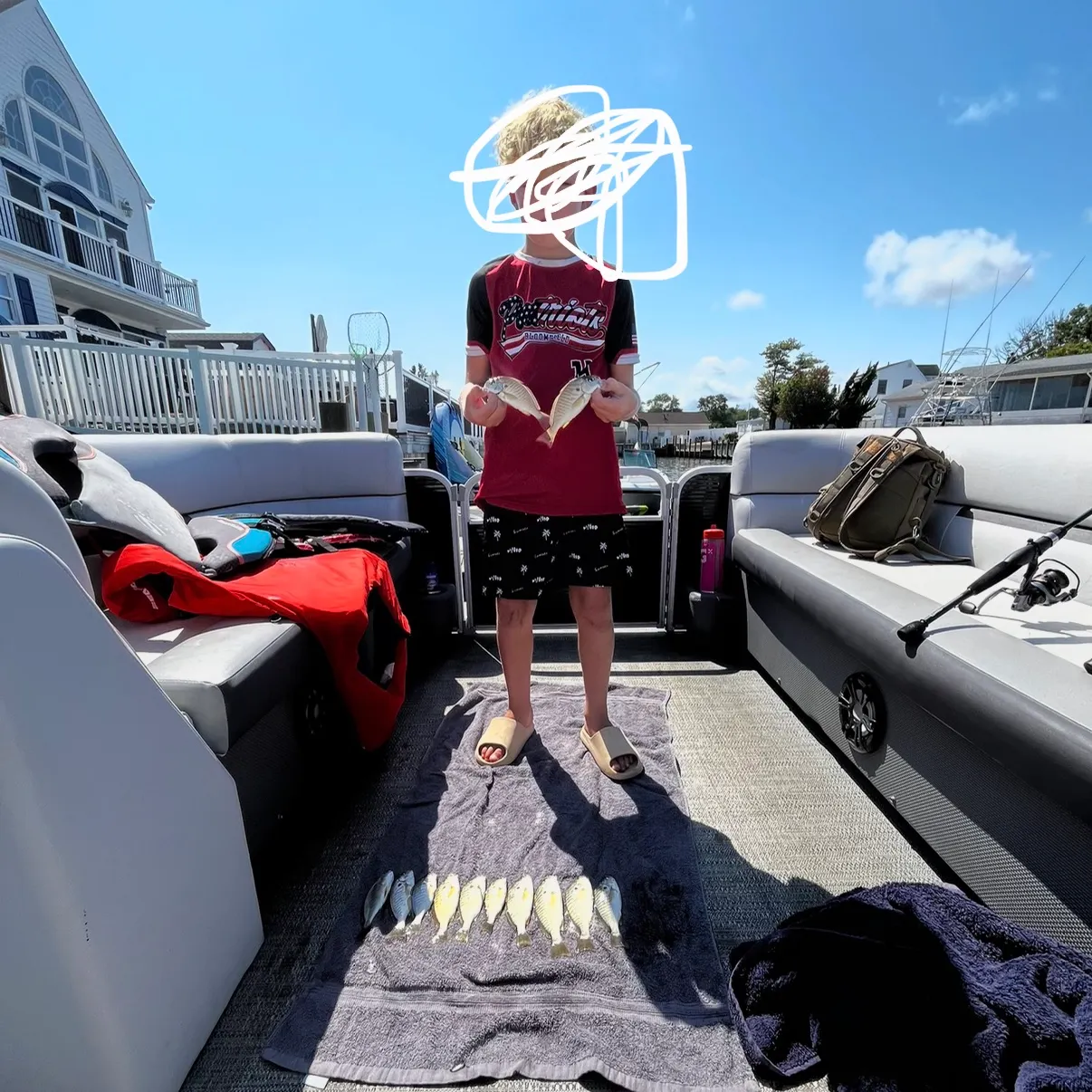 Spot croaker caught on Fishbrain