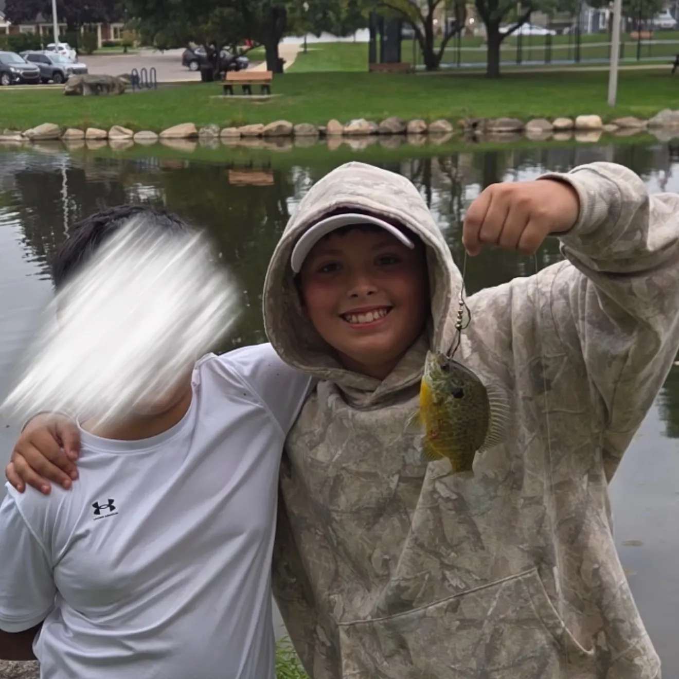 Bluegill caught on Fishbrain