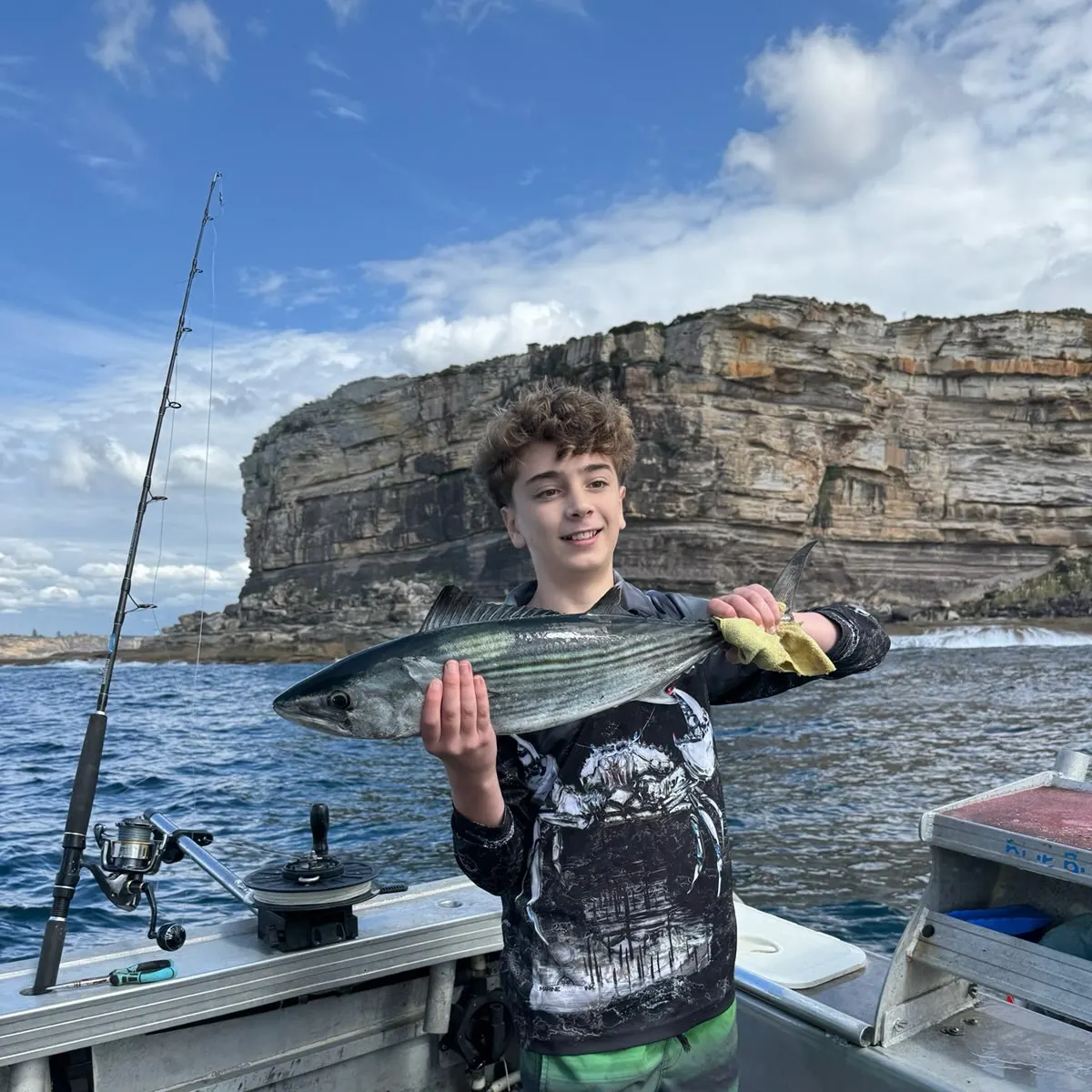 The most recent Striped bonito catches on Fishbrain