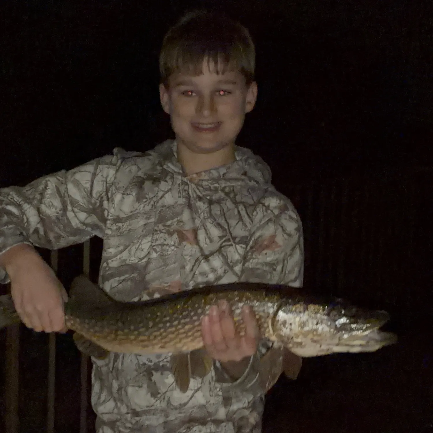 Northern pike caught on Fishbrain