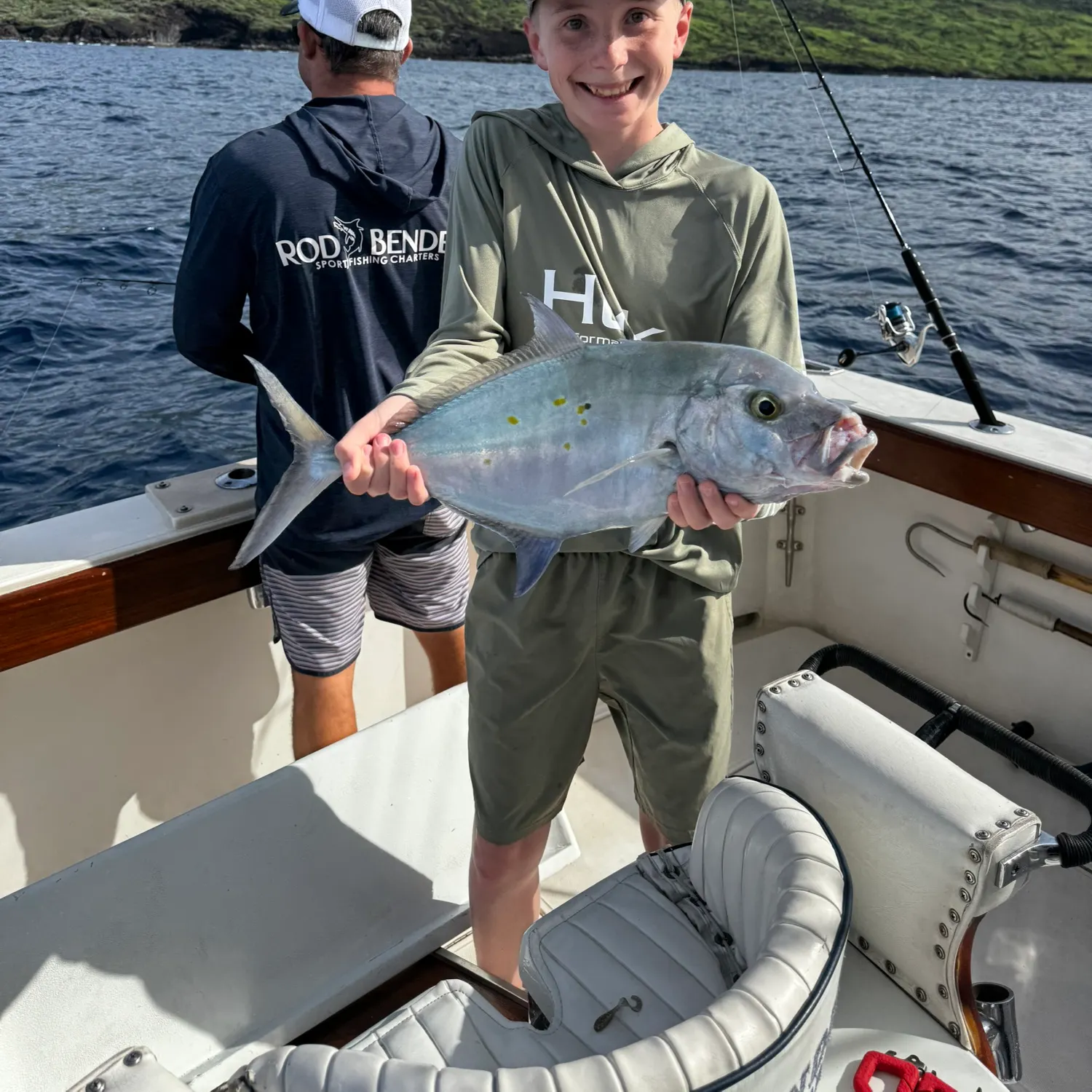 The most recent Yellowspotted trevally catches on Fishbrain